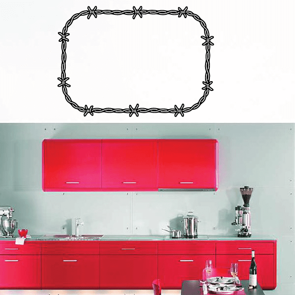 Image of Barbed Wire Decals