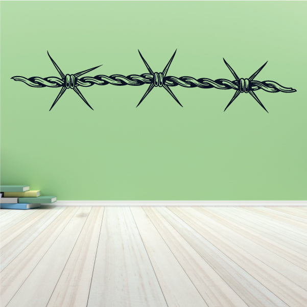 Image of Barbed Wire Decals