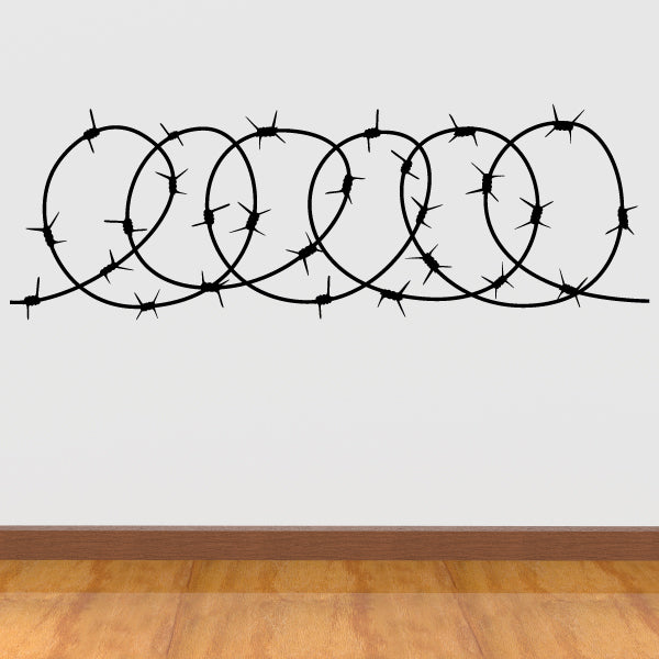 Image of Barbed Wire Decals