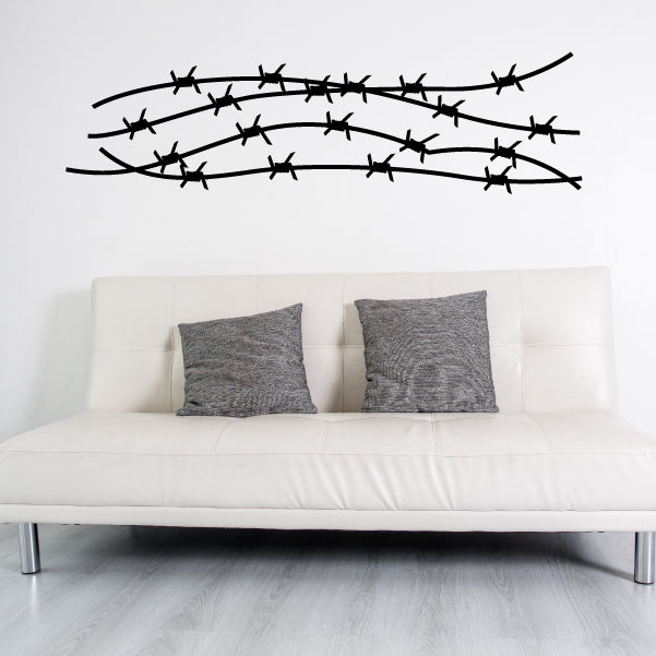 Image of Barbed Wire Decals