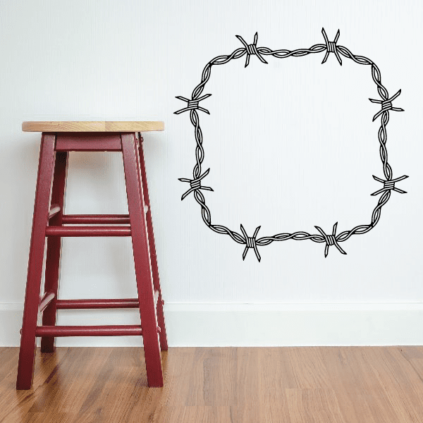 Image of Barbed Wire Decals