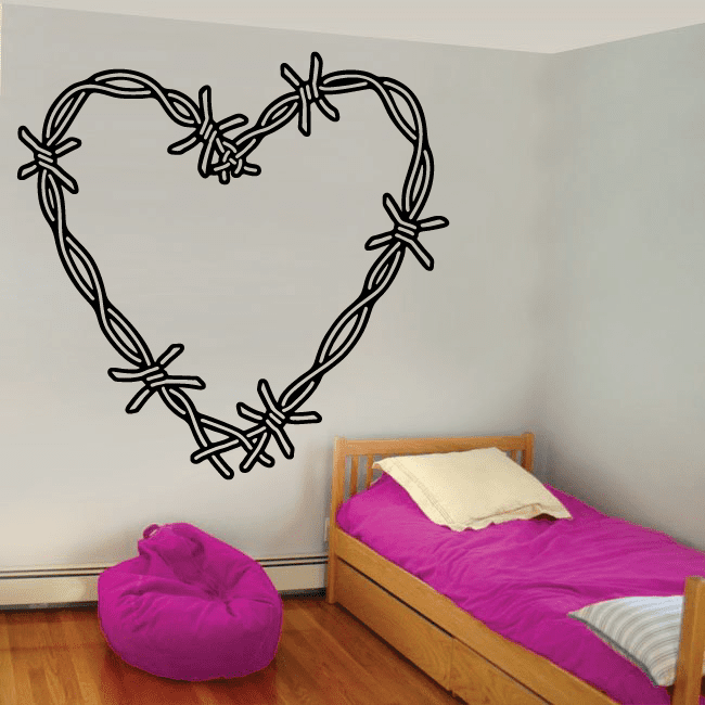 Image of Barbed Wire Decals