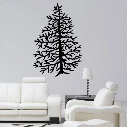 Image of Bare Pine Tree Decal