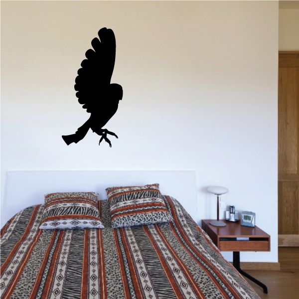 Image of Barn Owl Flapping Decal