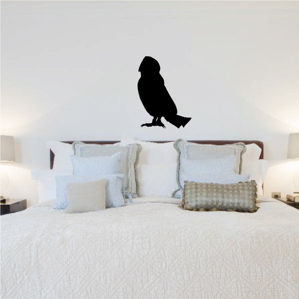 Image of Barn Owl Standing Decal