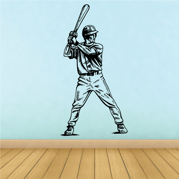 Image of Baseball Batter Decals