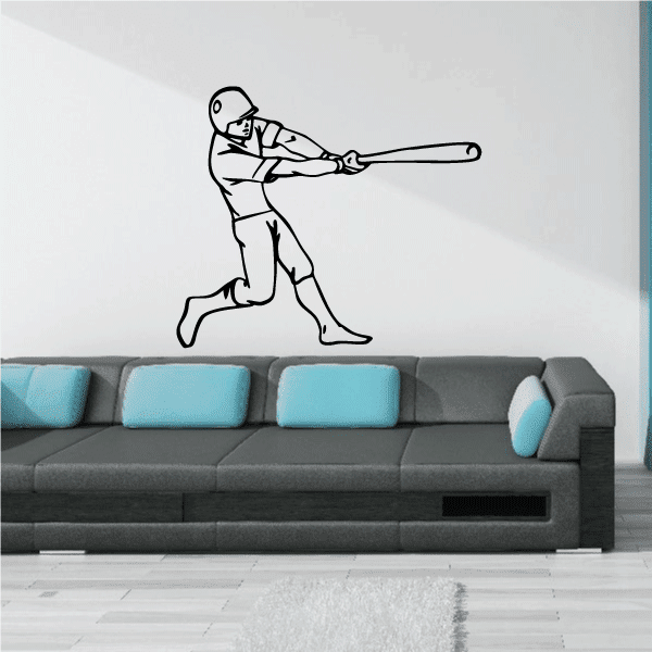 Image of Baseball Batter Decals