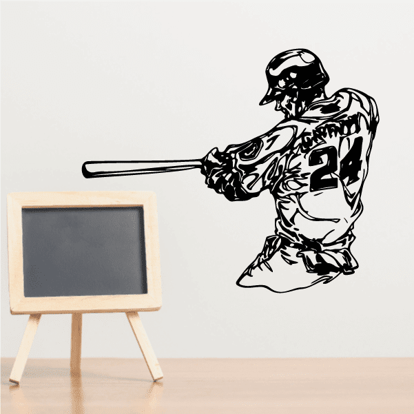 Image of Baseball Batter Decals