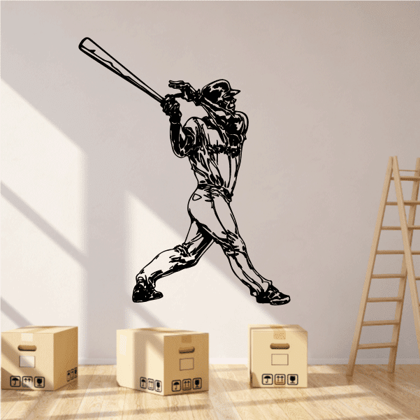 Image of Baseball Batter Decals