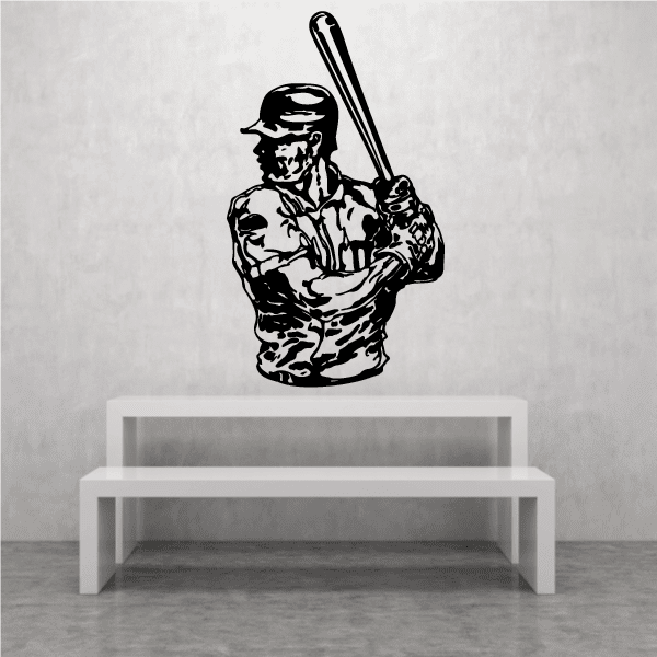 Image of Baseball Batter Decals