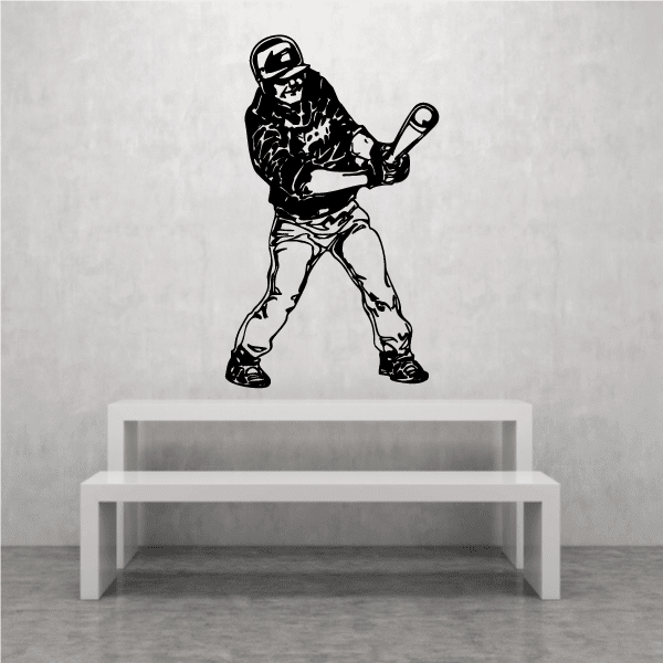 Image of Baseball Batter Decals