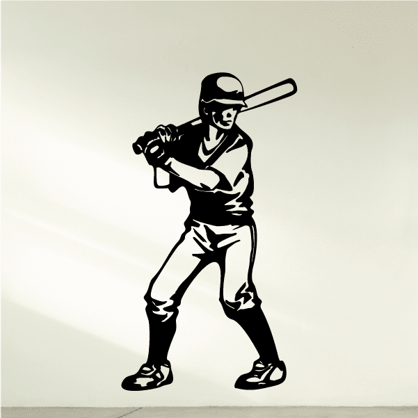 Image of Baseball Batter Decals