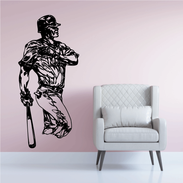 Image of Baseball Batter Decals