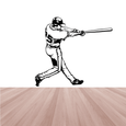 Image of Baseball Batter Decals