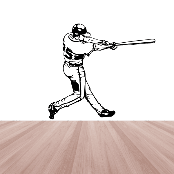 Image of Baseball Batter Decals