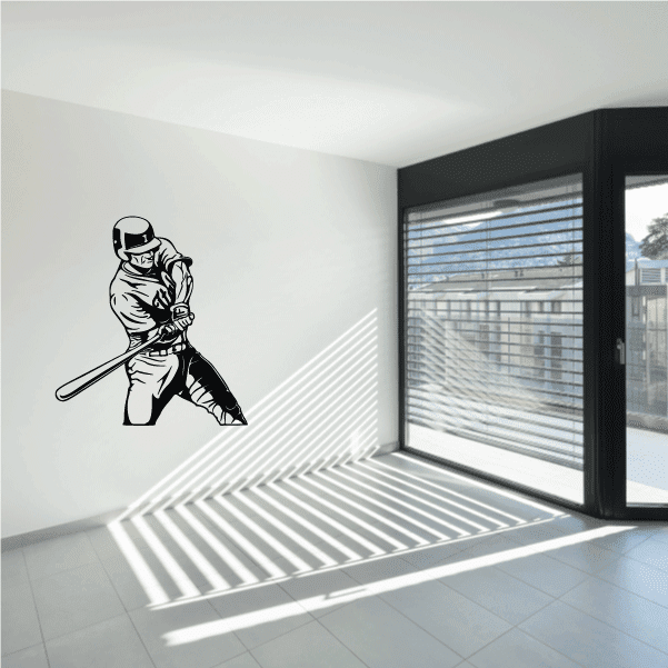 Image of Baseball Batter Decals