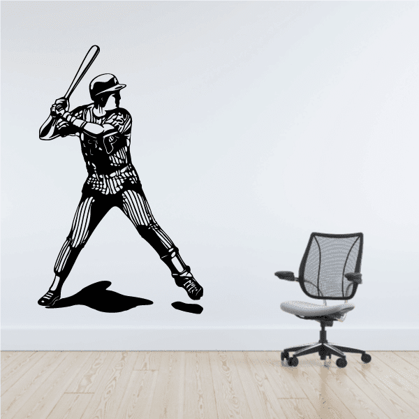 Image of Baseball Batter Decals