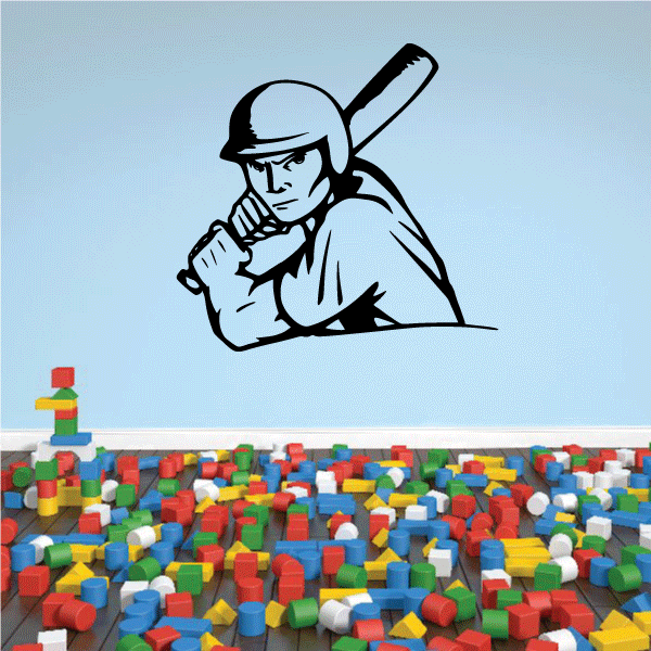 Image of Baseball Batter Decals