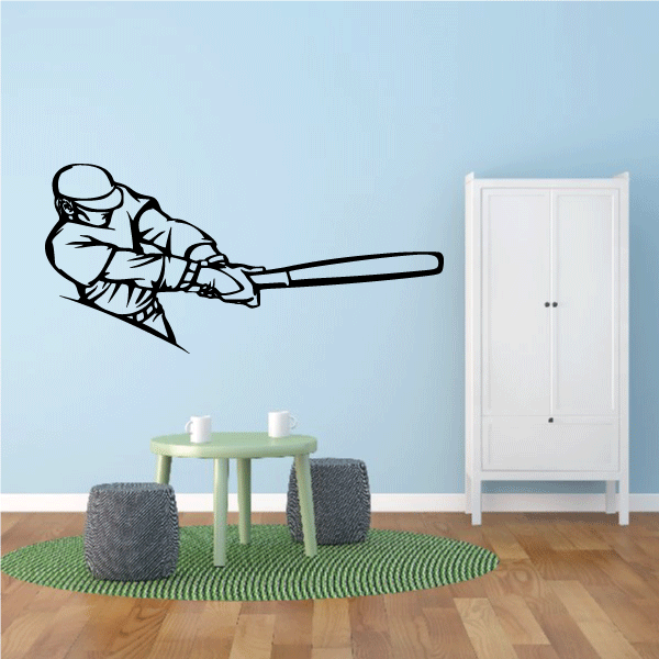 Image of Baseball Batter Decals