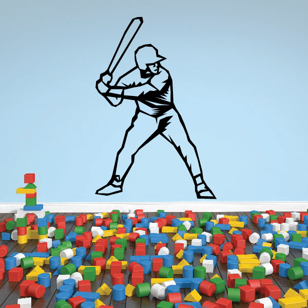 Image of Baseball Batter Decals