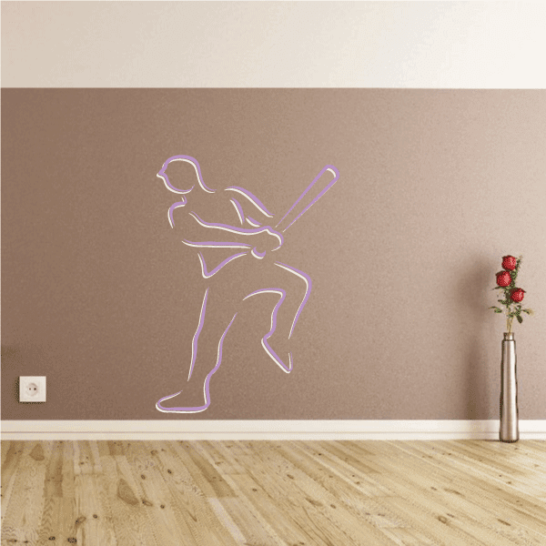 Image of Baseball Batter Stickers