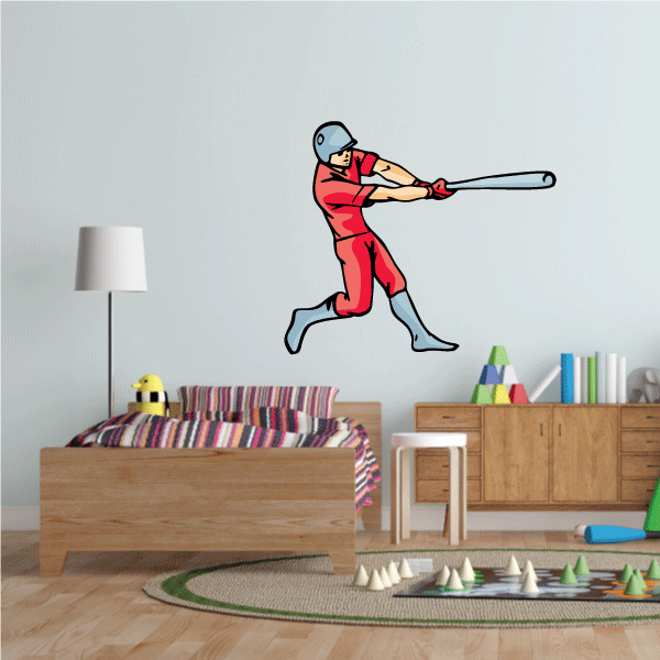 Image of Baseball Batter Stickers