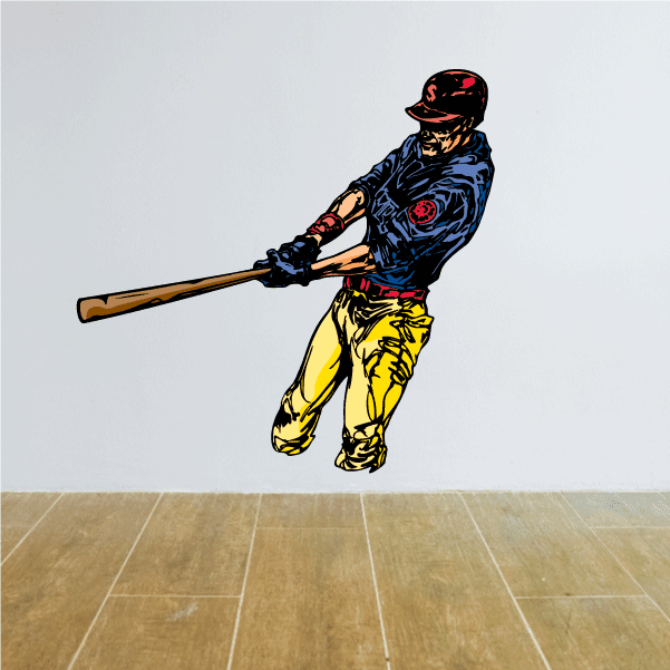 Image of Baseball Batter Stickers