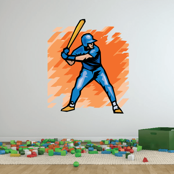 Image of Baseball Batter Stickers