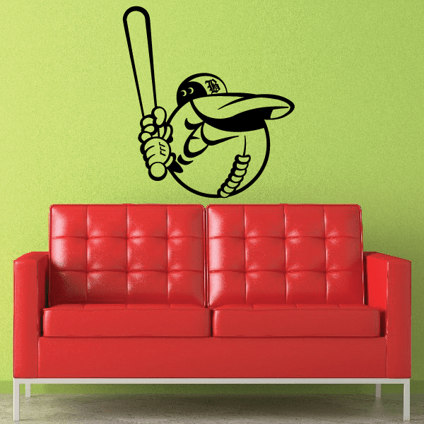 Image of Baseball Mascot Decals