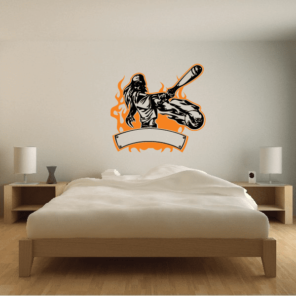 Image of Baseball Mascot Stickers