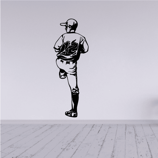 Image of Baseball Pitcher Decals