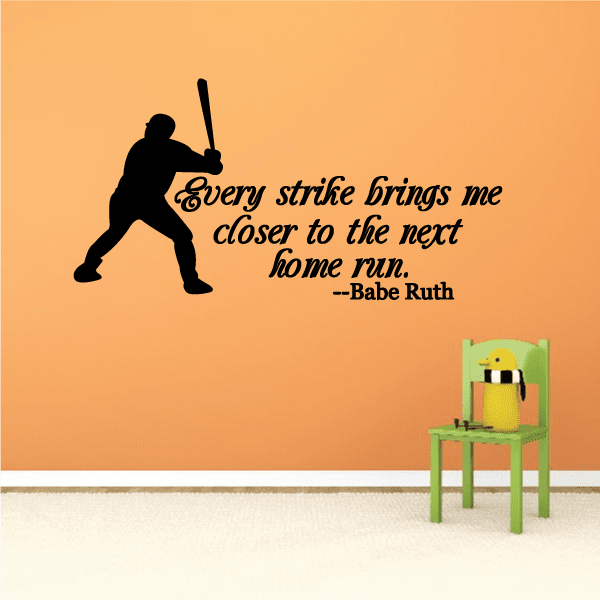 Image of Baseball Quote Decals