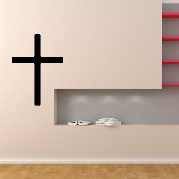 Image of Basic Cross Decal