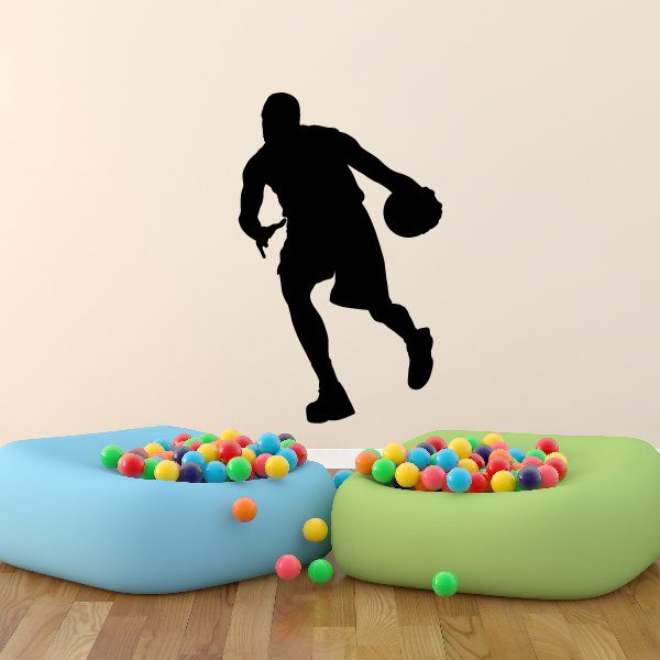 Image of Basketball Defensive Dribble Decal