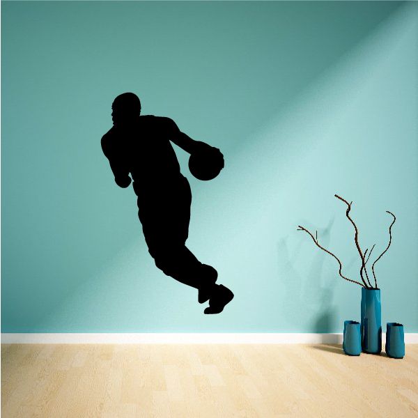 Image of Basketball Drop Step Decal