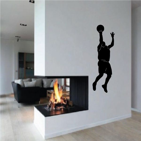 Image of Basketball Hook Shot Decal