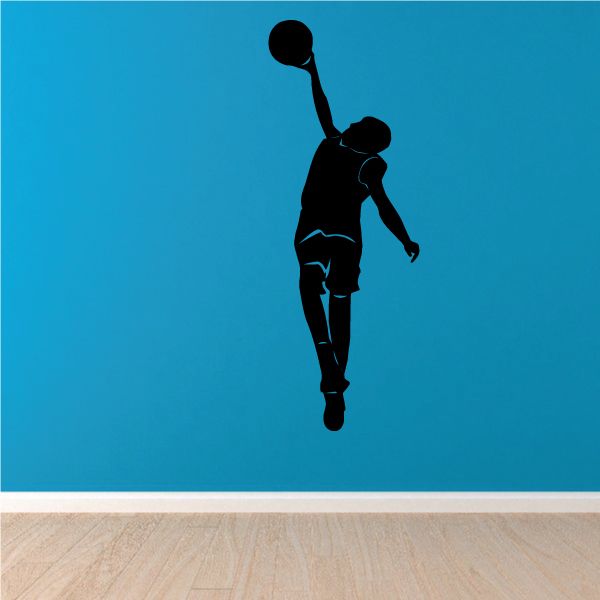 Image of Basketball Jump Dunk Decal