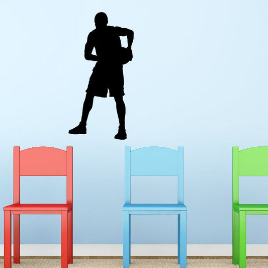 Image of Basketball Player Pick and Roll Decal