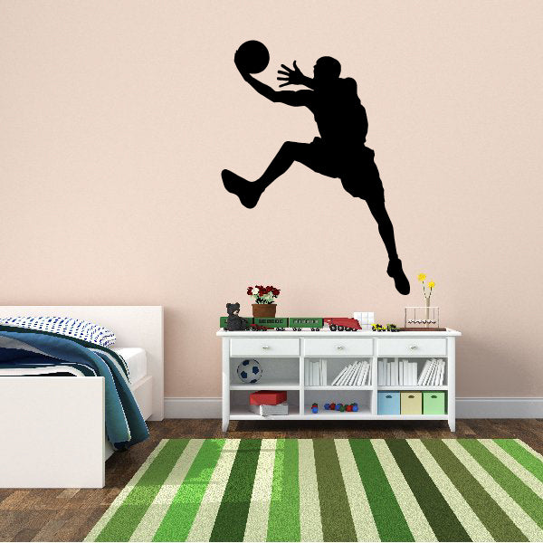 Image of Basketball Pull Up Jumper Player Decal