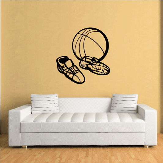 Image of Basketball Sport Shoes Decal