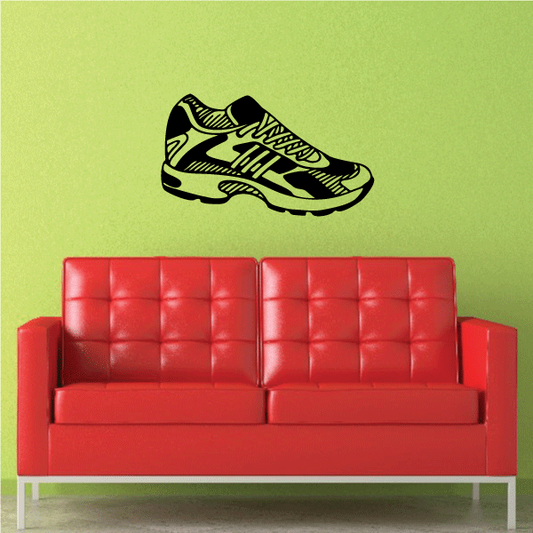 Image of Basketball Sports Shoes Decal