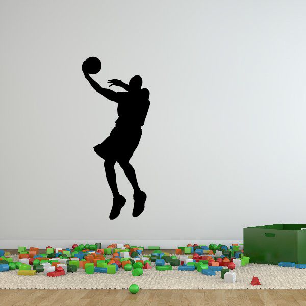 Image of Basketball Turnaround Jump Shot Decal