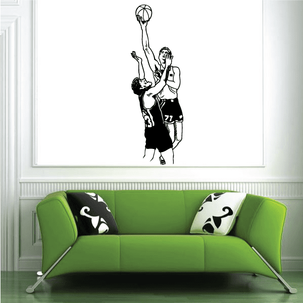 Image of Basketball Wall Decal - Vinyl Decal - Car Decal - Bl029