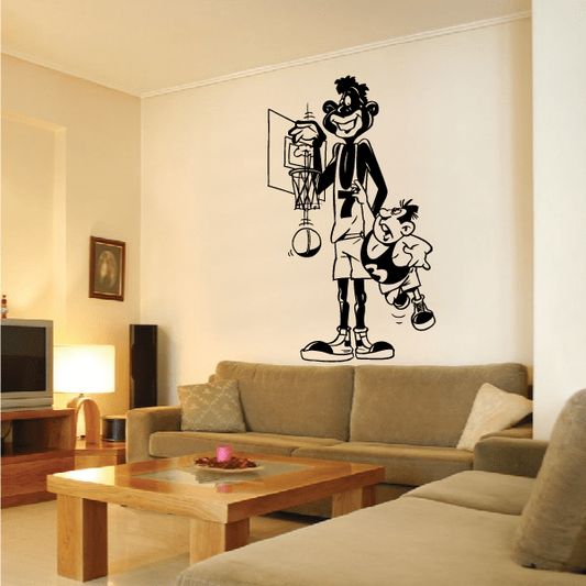 Image of Basketball Wall Decal - Vinyl Decal - Car Decal - Bl037