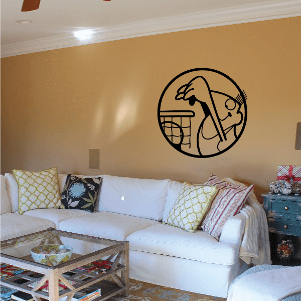 Image of Basketball Wall Decal - Vinyl Decal - Car Decal - Bl042