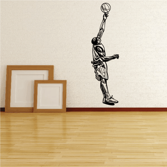 Image of Basketball Wall Decal - Vinyl Decal - Car Decal - CDS004