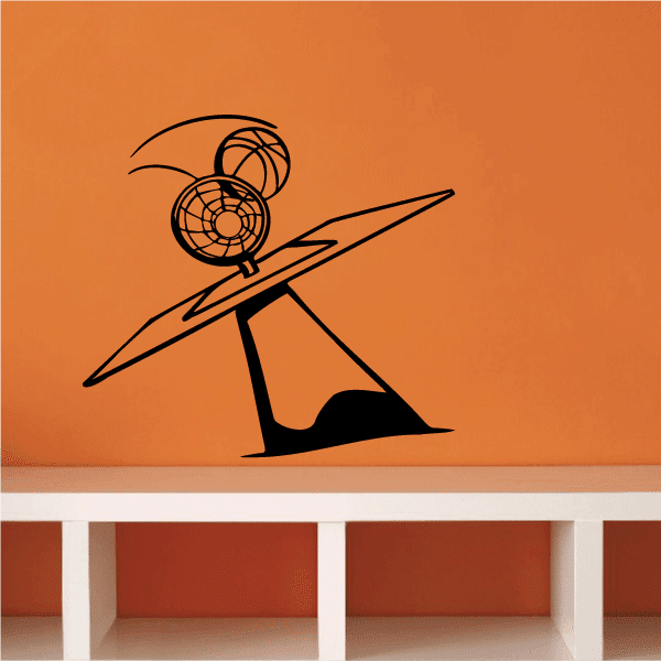 Image of Basketball Wall Decal - Vinyl Decal - Car Decal - CDS013