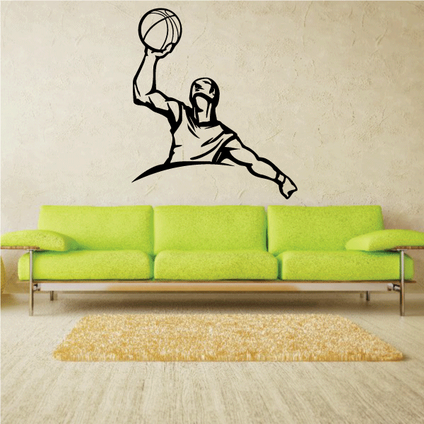 Image of Basketball Wall Decal - Vinyl Decal - Car Decal - CDS017