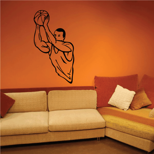 Image of Basketball Wall Decal - Vinyl Decal - Car Decal - CDS024