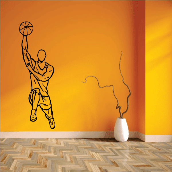 Image of Basketball Wall Decal - Vinyl Decal - Car Decal - CDS026